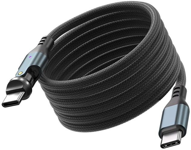 Mobile Origin 240W Magnetic 540° Rotating USB-C to USB-C Cable 1 m CB14