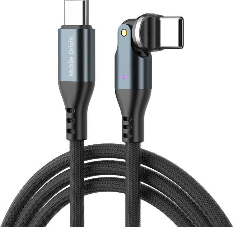 Mobile Origin 240W Magnetic 540° Rotating USB-C to USB-C Cable 1 m CB14