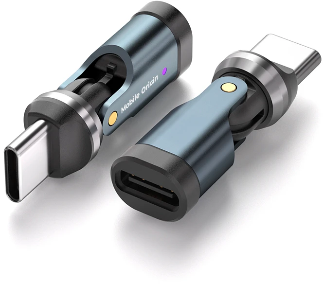 „Mobile Origin“ 240 W USB-C adapteris su 540° sukimosi funkcija, CB13