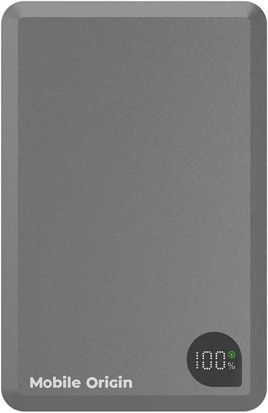 Mobile Origin 30 W PD 20000 mAh aliuminio išorinis akumuliatorius PB14, suderinamas su MagSafe