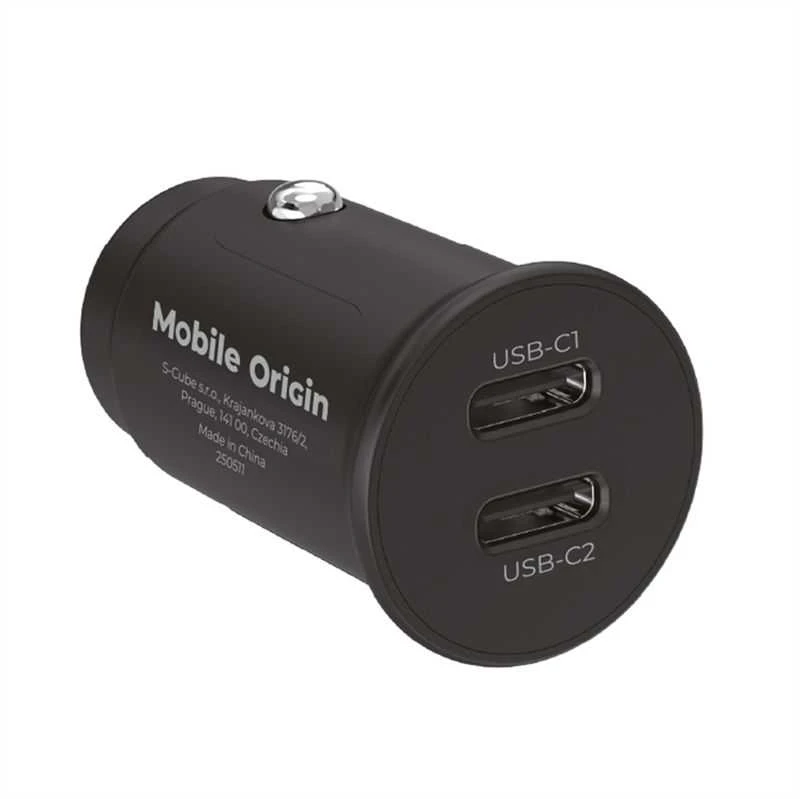 Automobilinis įkroviklis Mobile Origin 30W Super Car Charger CA20 - 2x USB-C