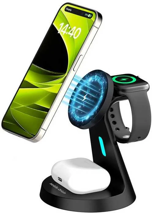 Mobile Origin 3in1 belaidis magnetinis stovas PW9