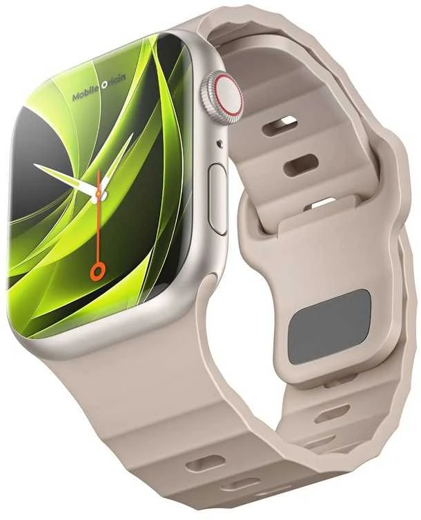 Mobile Origin dirželis III, šviesiai smėlio spalvos – „Apple Watch“ 49 mm / 46 mm / 45 mm / 44 mm