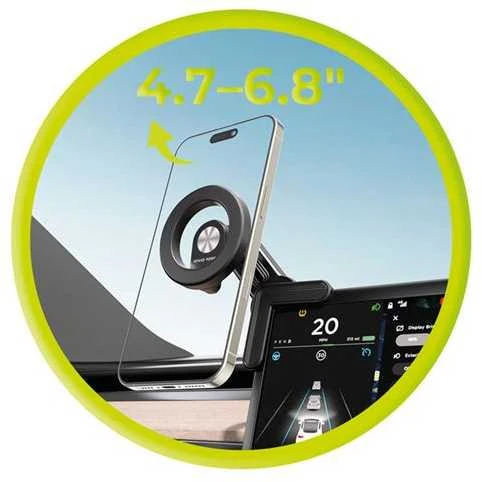 Automobilinis laikiklis Mobile Origin Car Ekranas Corner Magnetic Holder, MO20