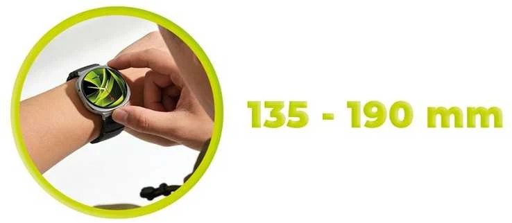 „Mobile Origin Easy Strap“ „Galaxy Watch 8“ juodas