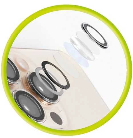 Mobile Origin „Easy Lens“ apsauginiai dėklai, skaidrūs – „iPhone 13 Pro/13Pro Max“