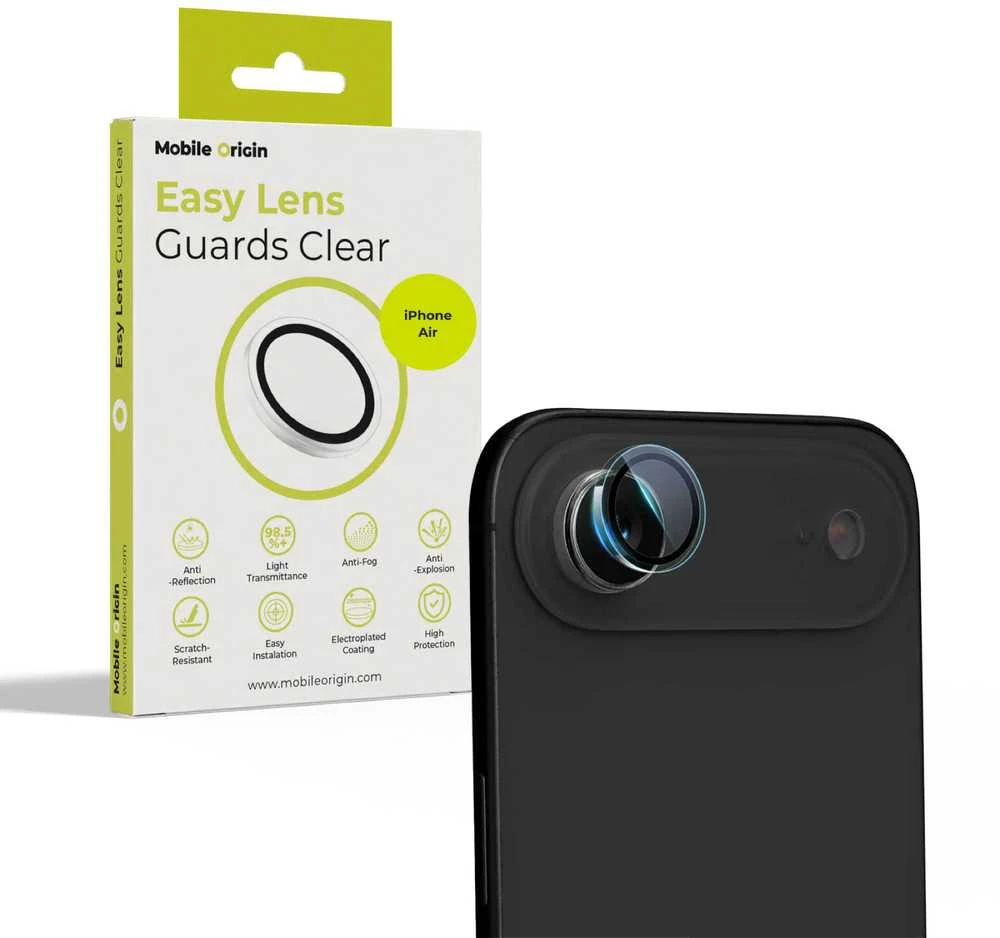 Mobile Origin Objektyvų apsaugos Easy, skaidrios - iPhone Air