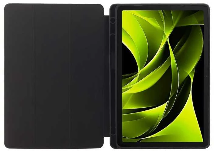 Mobile Origin Lengvai naudojamas visiškai dengiantis planšetės dėklas, juodas - Samsung Galaxy Tab A9+