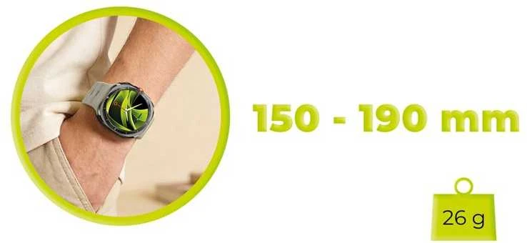 „Mobile Origin Easy Strap“ silikoninis dirželis Galaxy Watch Ultra 47mm Starlight