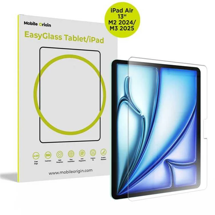 „Mobile Origin EasyGlass iPad Air 13" M2 2024 / M3 2025“