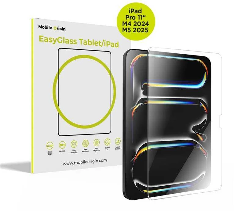 „Mobile Origin EasyGlass iPad Pro 11" M4 2024“