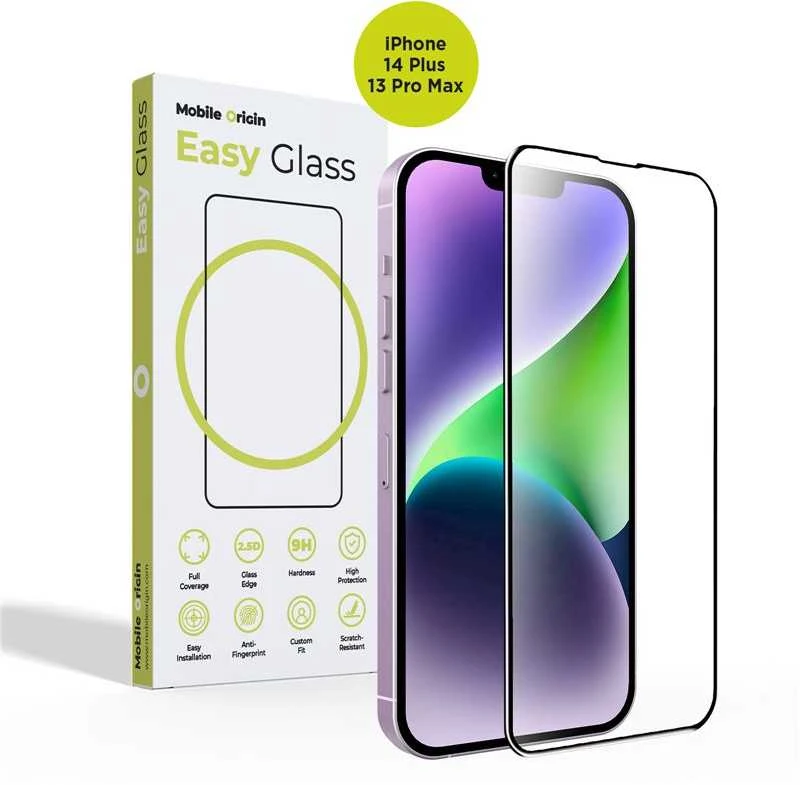 Mobile Origin Mobiliosios kilmės EasyGlass – iPhone 14 Plus/ 13 Pro Max