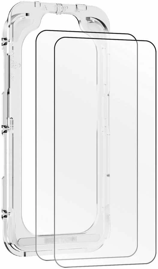 Mobile Origin EasyGlass su aplikatoriumi iPhone 11/XR, 2 vienetų pakuotė