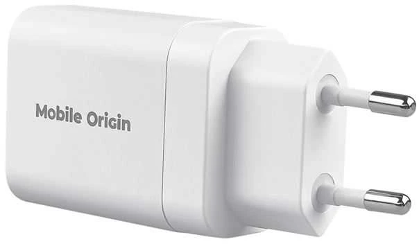 „Mobile Origin GaN“ 30 W kelioninis įkroviklis MO14, skirtas ES, JAV, JK, Australijai