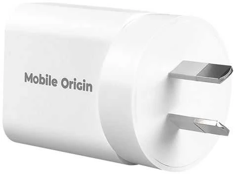 „Mobile Origin GaN“ 30 W kelioninis įkroviklis MO14, skirtas ES, JAV, JK, Australijai