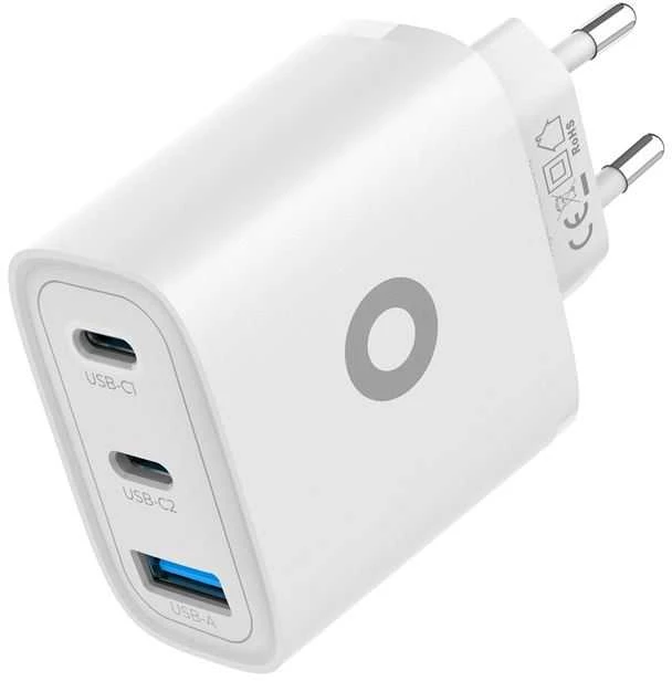 Mobile Origin GaN 40W sieninis įkroviklis MO13, 1 USB-A + 2 USB-C