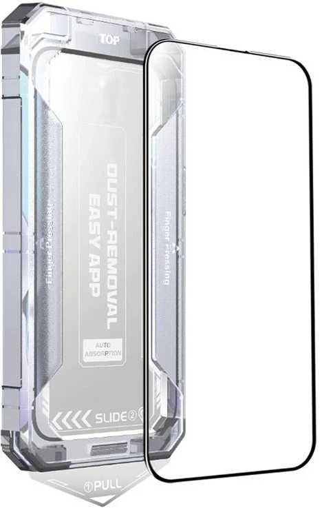 „Mobile Origin Geltona“ ekrano apsauga su paprastu uždėjimu, „iPhone 16“