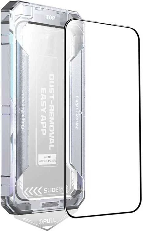 Mobile Origin geltona ekrano apsauga iPhone 15 Plus — lengvai uždedama