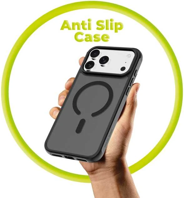 Dėklas Mobile Origin Exkluzivni Mobile Origin Hybrid MagSafe Case, matte juodas - iPhone 17 Pro Max