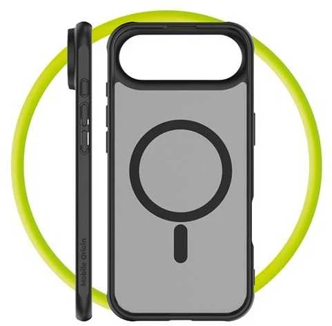 Mobile Origin Hibridinis „MagSafe“ dėklas, matinis juodas – „iPhone Air“