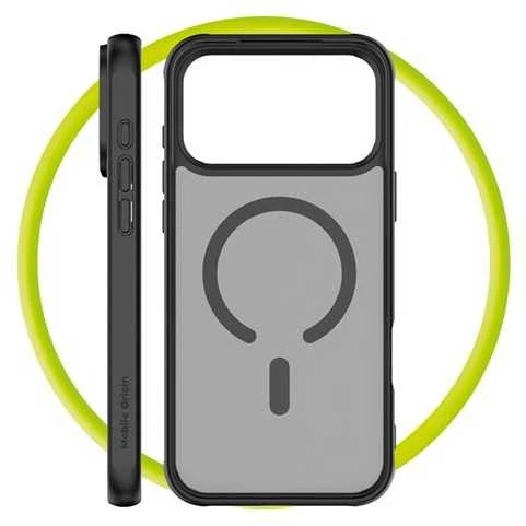 Dėklas Mobile Origin Exkluzivni Mobile Origin Hybrid MagSafe Case, matte juodas - iPhone 17 Pro Max