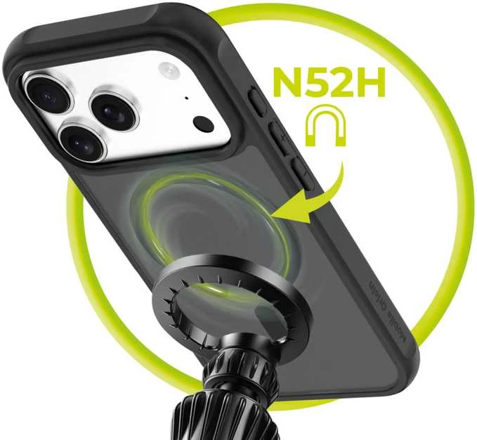 Dėklas Mobile Origin Exkluzivni Mobile Origin Hybrid MagSafe Case, matte juodas - iPhone 17 Pro