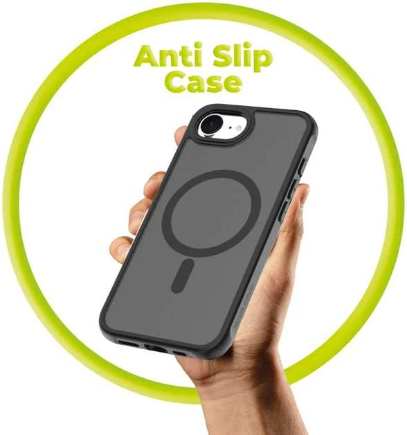 Dėklas Mobile Origin Exkluzivni Mobile Origin Hybrid MagSafe Case, matte juodas - iPhone 16e