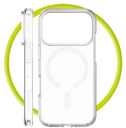Mobile Origin Exkluzivni Mobile Origin Hibridinis „MagSafe“ dėklas, skaidrus – „iPhone 17 Pro Max“