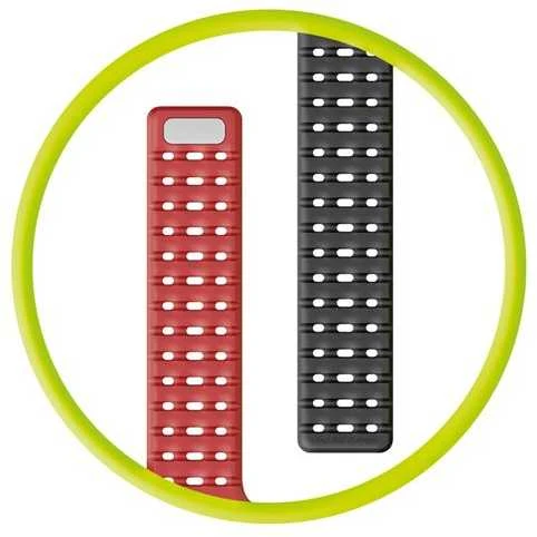 Mobile Origin magnetinis dirželis, juodas/raudonas - AW Ultra 2/1 (49 mm) 9/8/7 (45 mm)/6/SE/5/4 (44 mm)/3/2/1 (42 mm)