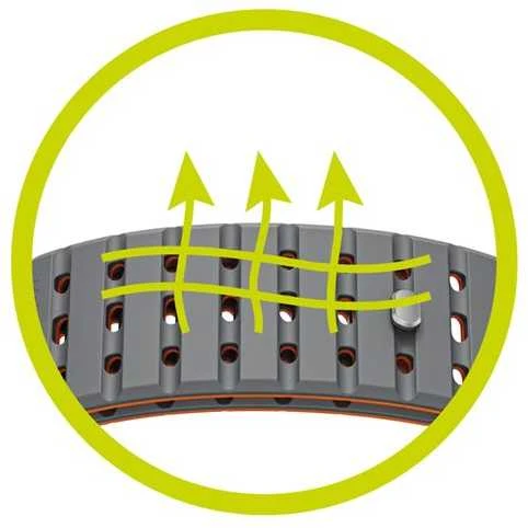 Mobile Origin magnetinis dirželis, pilkas/oranžinis - AW Ultra 2/1 (49 mm) 9/8/7 (45 mm)/6/SE/5/4 (44 mm)/3/2/1 (42 mm)