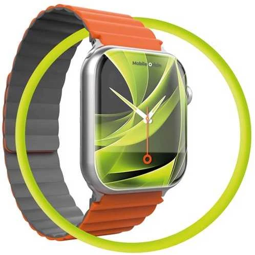 Mobile Origin Magnetinis laikrodžio dirželis II, oranžinis/pilkas - Apple Watch 49mm/46mm/45mm/44mm