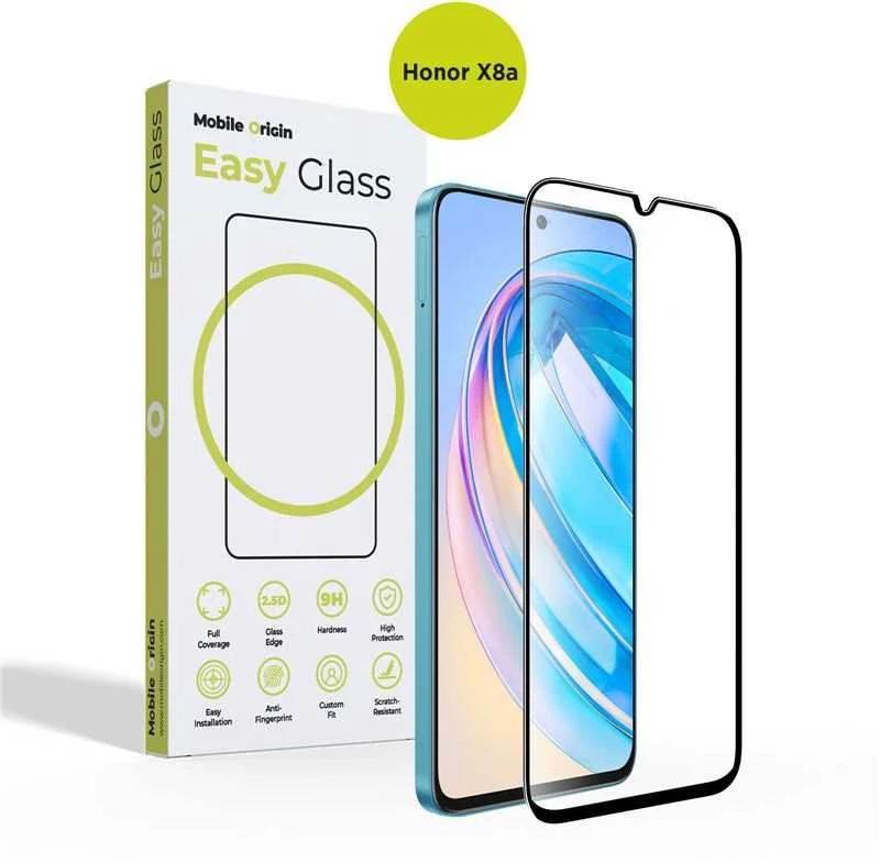 Mobile Origin Mobiliosios kilmės „EasyGlass“ – „Honor X8a“