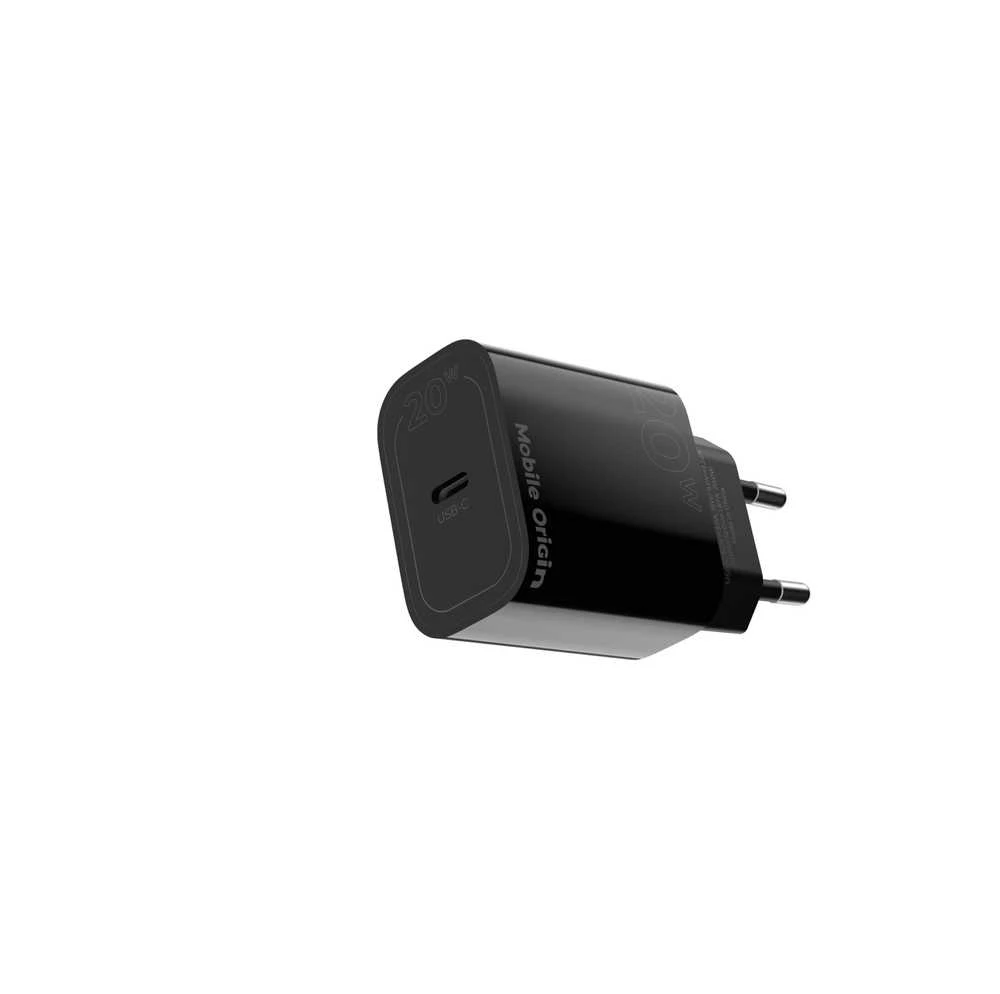 Mobile Origin PD20W laidinis įkroviklisMO11, juodos spalvos, 1 USB-C