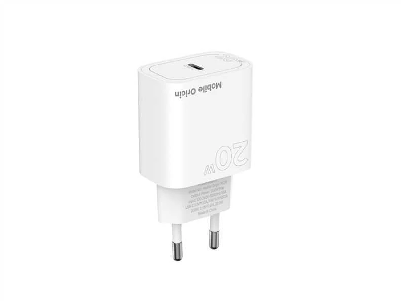 „Mobile Origin PD20W“ sieninis įkroviklis MO11, 1 USB-C