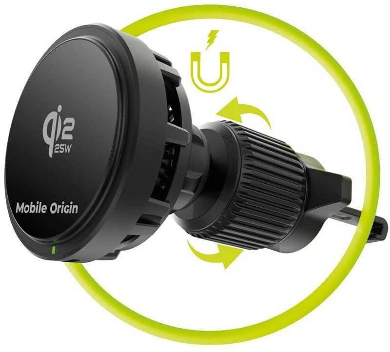 Mobile Origin Qi2 25W belaidis automobilinis įkroviklis CA24