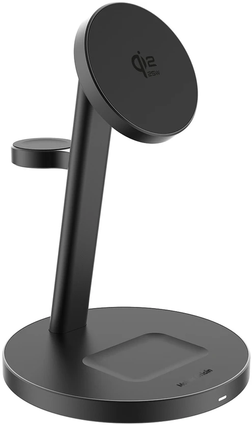 Mobile Origin Qi2 25W PowerStand Pro 3in1 su 40-60W AVS GaN įkrovikliu PW40 juodas