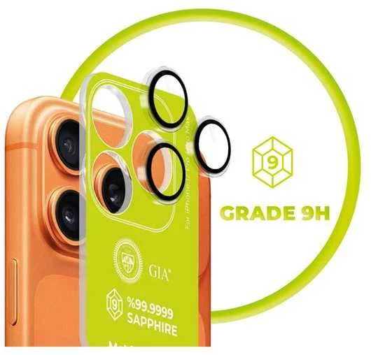 „Mobile Origin Sapphire“ objektyvo apsaugos, skaidrios – „iPhone 17“