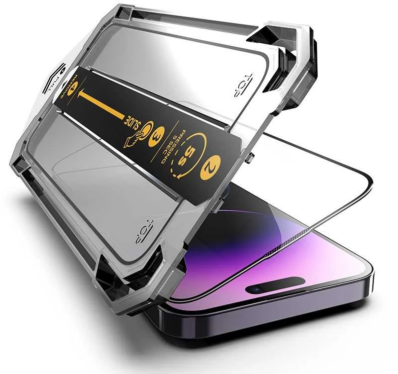 „Mobile Origin“ ekrano apsauga „iPhone 14 Pro“ su paprastu uždėjimu