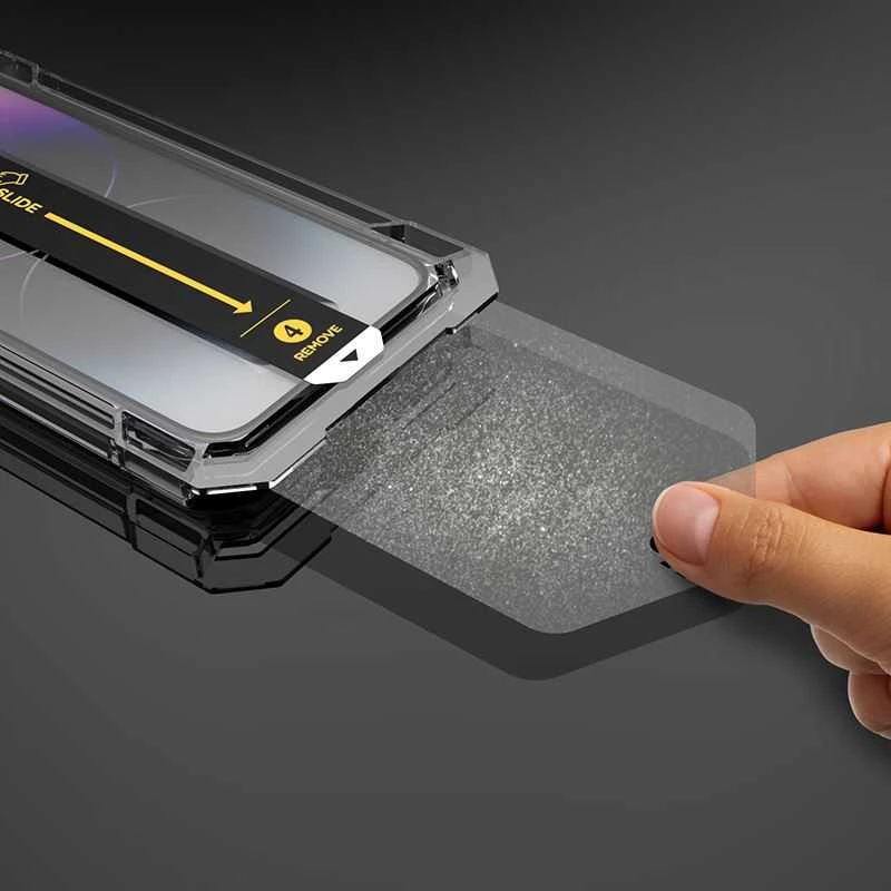 „Mobile Origin“ ekrano apsauga iPhone 16e/14/13/13 Pro su paprastu uždėjimu