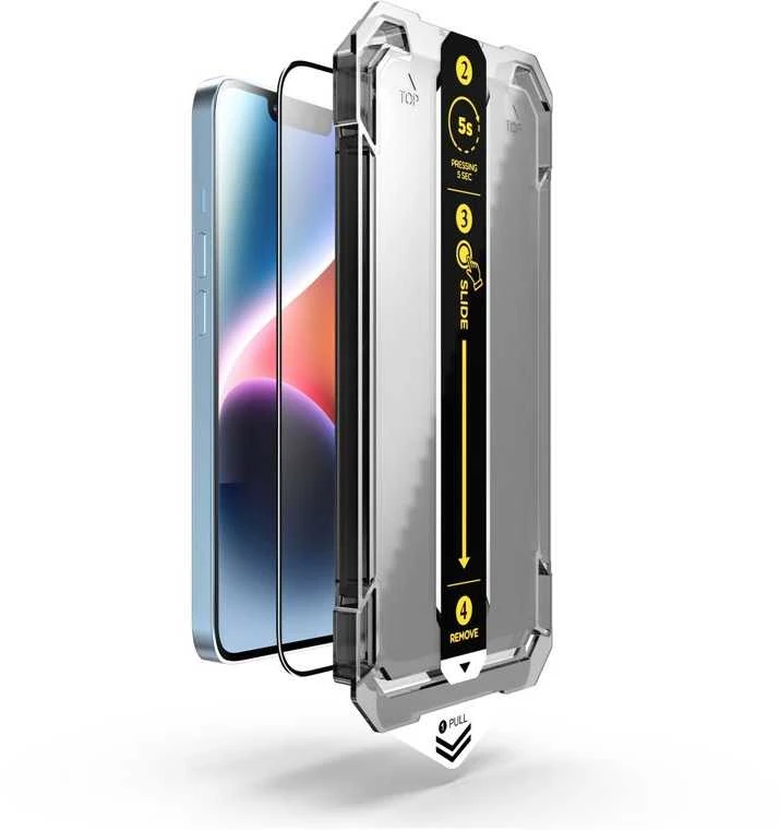 „Mobile Origin“ ekrano apsauga iPhone 16e/14/13/13 Pro su paprastu uždėjimu