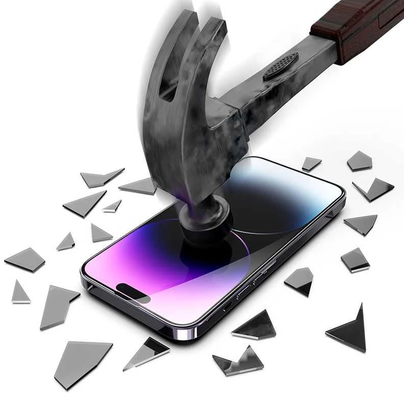 „Mobile Origin“ ekrano apsauga „iPhone 14 Pro Max“ su paprastu uždėjimu