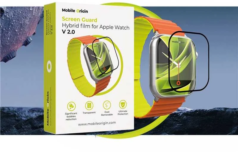Mobile Origin Screen Guard hibridinė plėvelė – Apple Watch 6/5/4/SE 44mm