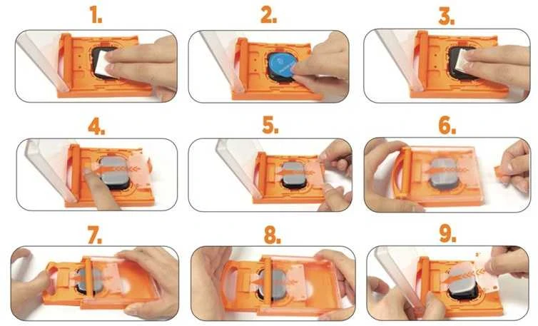 Mobile Origin Screen Guard hibridinė plėvelė – Apple Watch 6/5/4/SE 44mm
