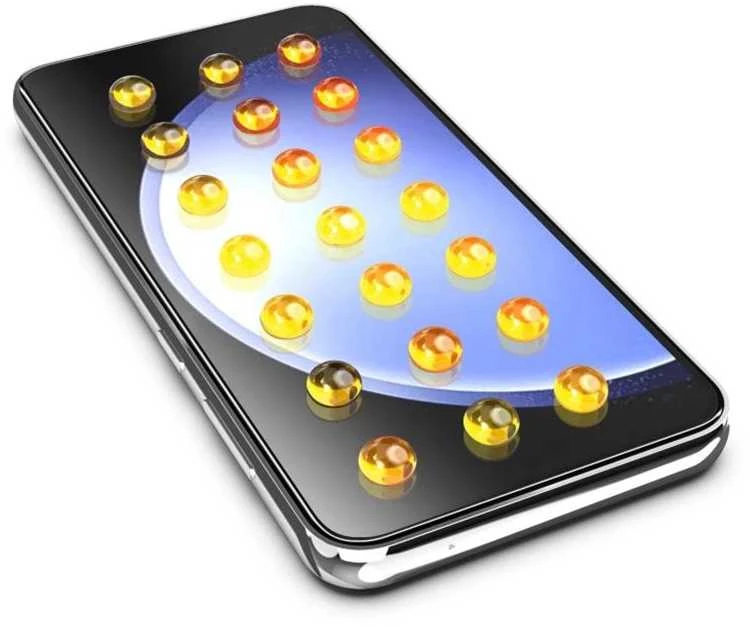 „Mobile Origin“ ekrano apsauga „Samsung Galaxy A54 5G“ su rodyklės aplikatoriumi