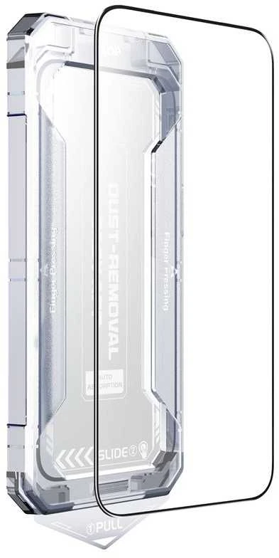 „Mobile Origin“ ekrano apsauga su paprastu uždėjimu, skirta „iPhone 17 Pro Max“.
