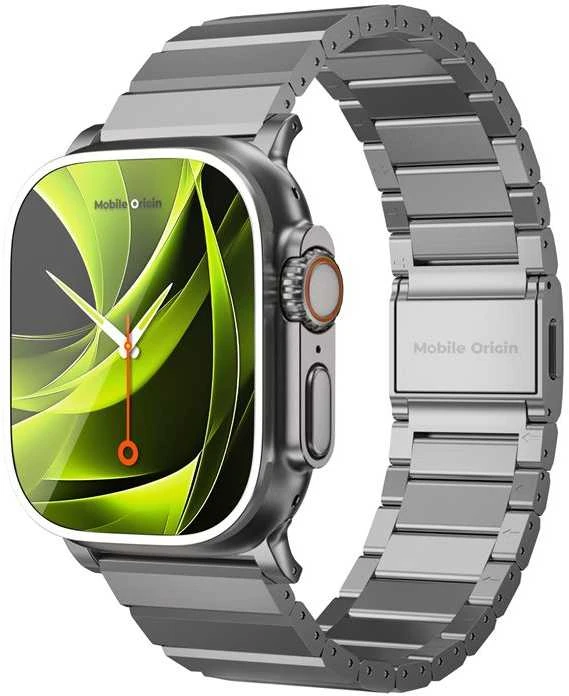 „Mobile Origin“ titano apyrankė „Modena“, natūrali – „Apple Watch Ultra 49mm“