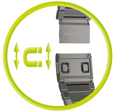 „Mobile Origin“ titano apyrankė „Modena“, natūrali – „Apple Watch Ultra 49mm“