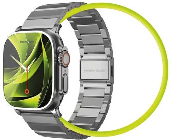 „Mobile Origin“ titano apyrankė „Modena“, natūrali – „Apple Watch Ultra 49mm“