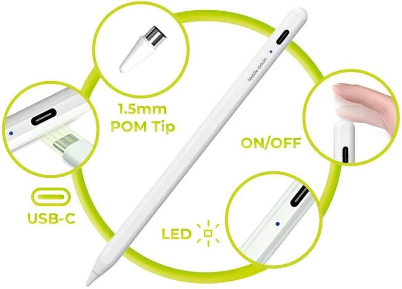 „Mobile Origin“ universalus USB-C aktyvus rašiklis PE1