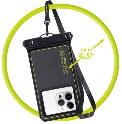 Mobile Origin Mobilus Origin Neperšlampamas plaukiojantis dėklas 6,5", juoda/žalia